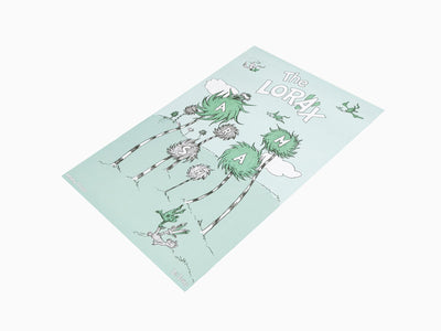 Daniel Arsham x Dr. Seuss "The Lorax" - Eco-Friendly Hommage Poster