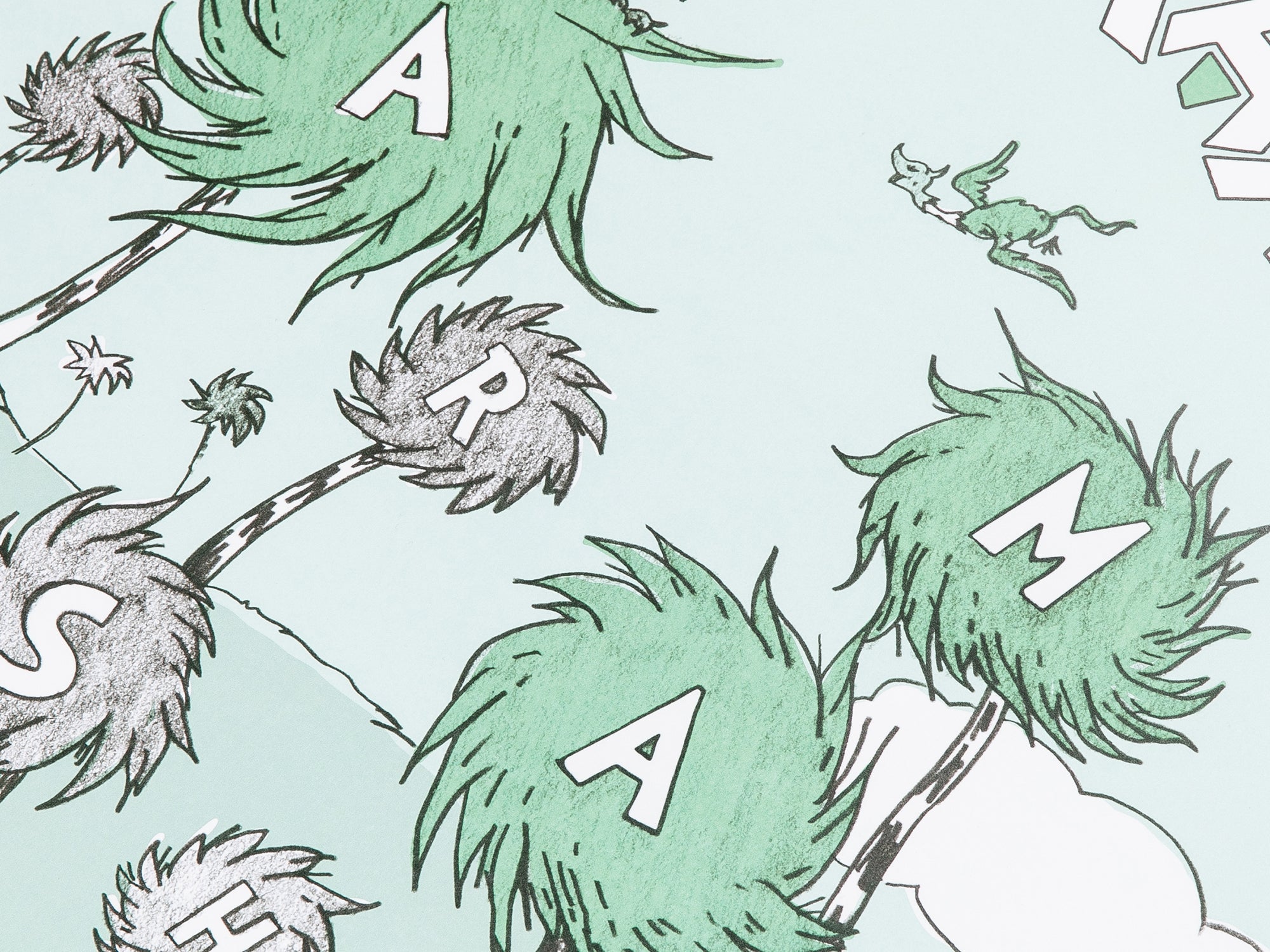 Daniel Arsham x Dr. Seuss "The Lorax" - Eco-Friendly Hommage Poster