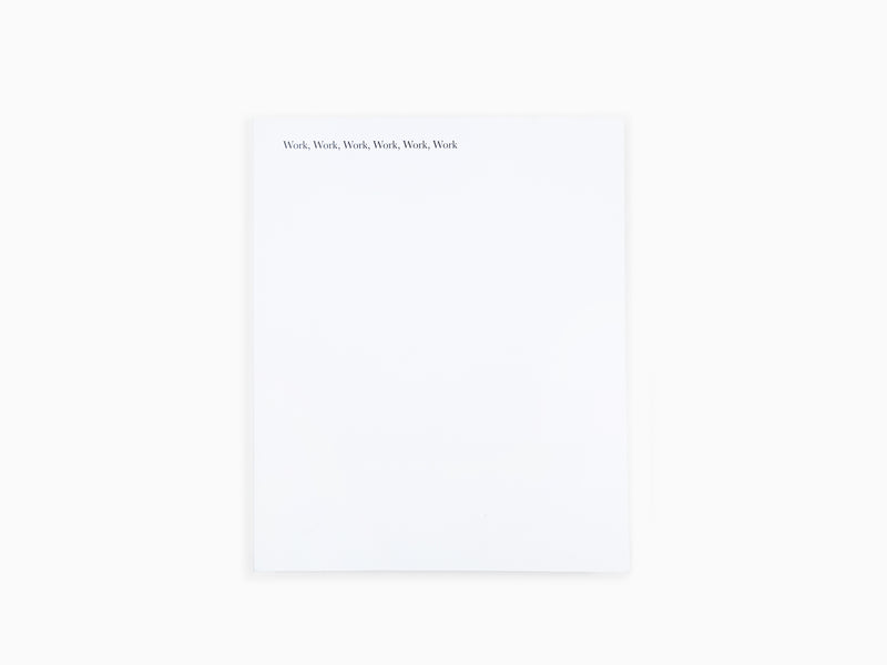 Glenn Ligon - Work Work Work Work Work Work