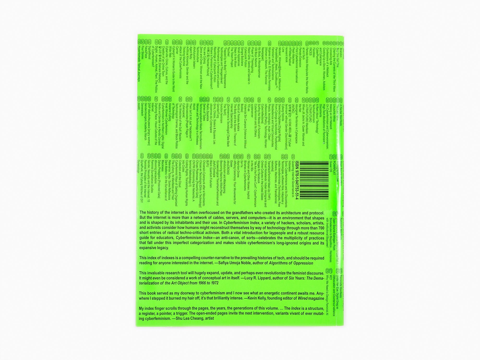 Mindy Seu - Cyberfeminism Index