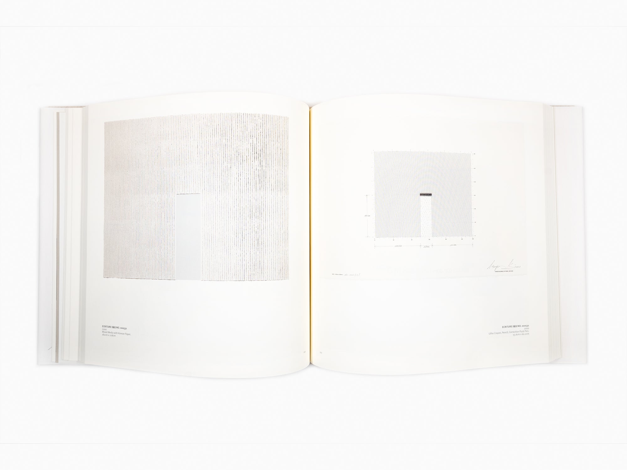 Park Seo-Bo - Esquisse Drawing 1996-2001