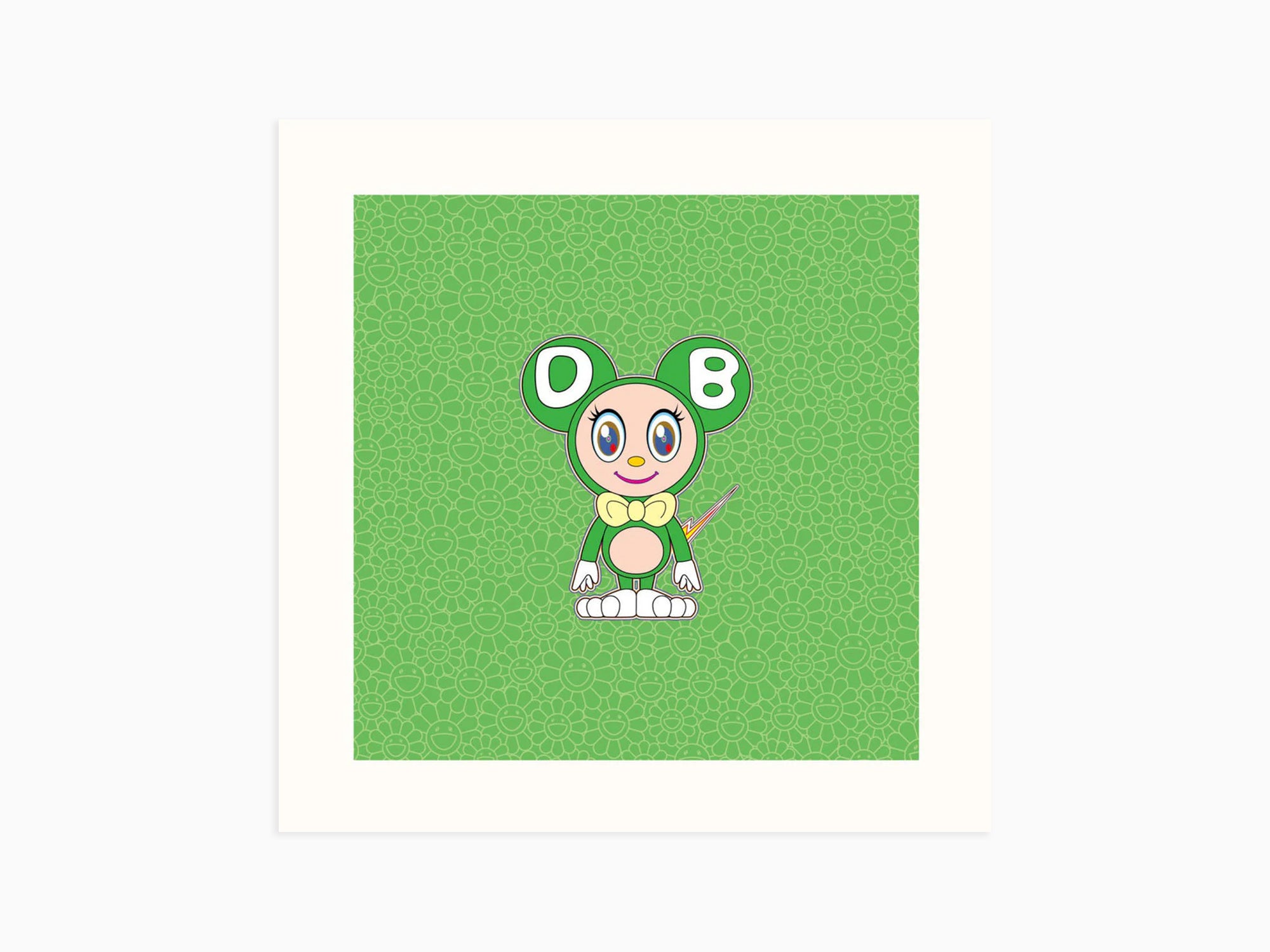 Takashi Murakami - DOB 2021 Green Green