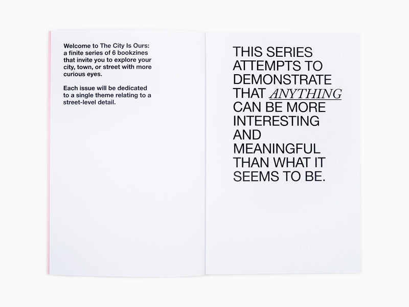 The City is Ours #1 - Discarded Gums