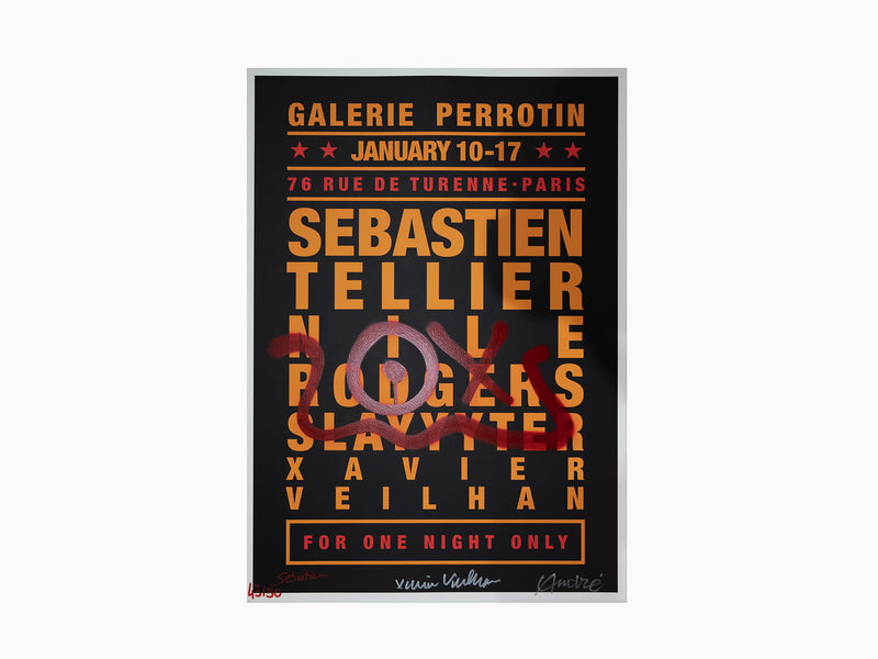 André - Galerie Perrotin For One Night Only 2026 (enhanced by hand)