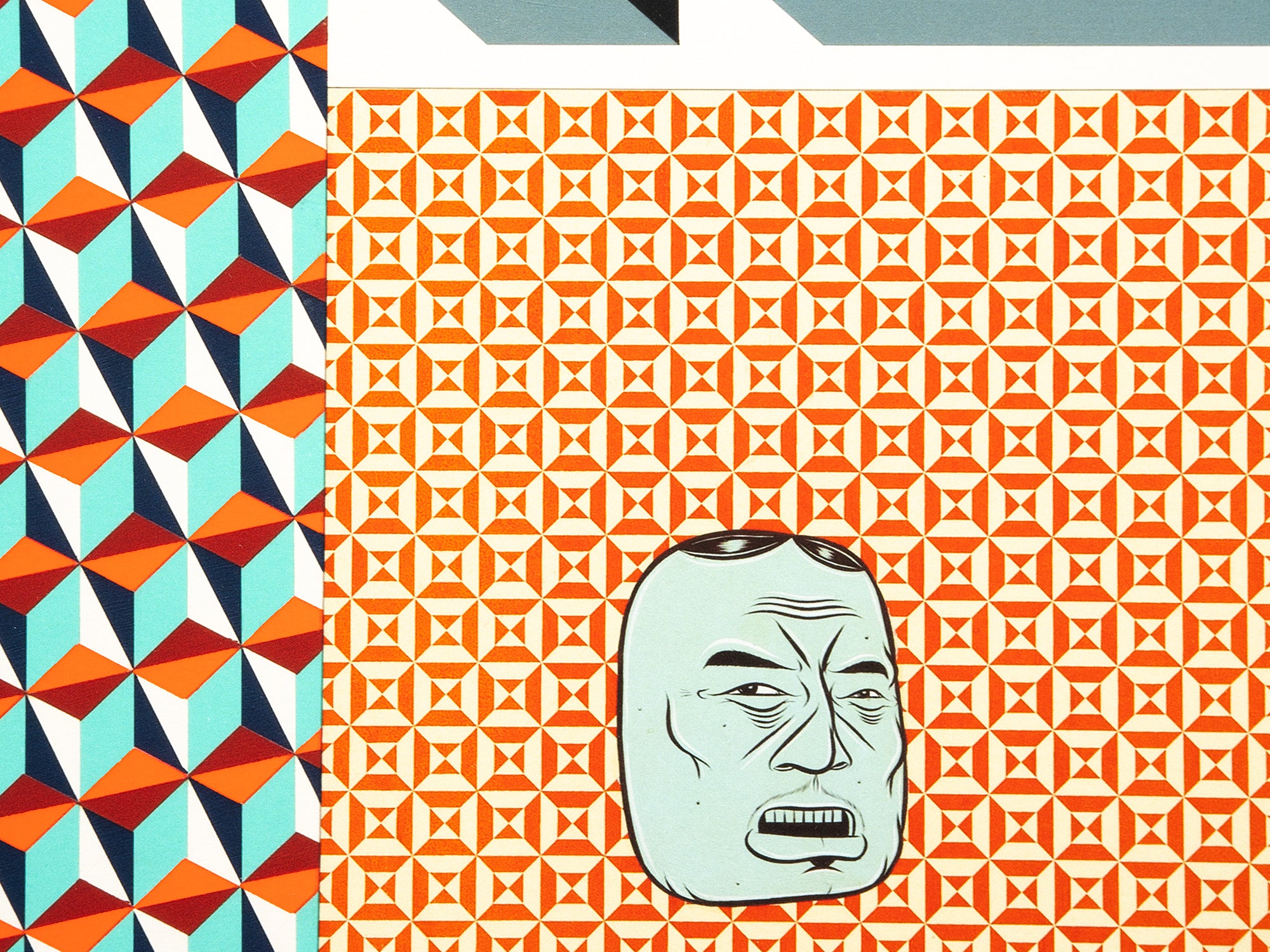 Barry McGee - "I'm Listening" print