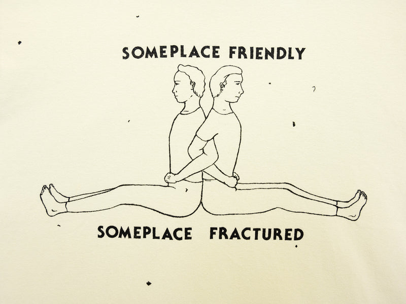 Barry McGee - Someplace Friendly, Someplace Fractured T-shirt