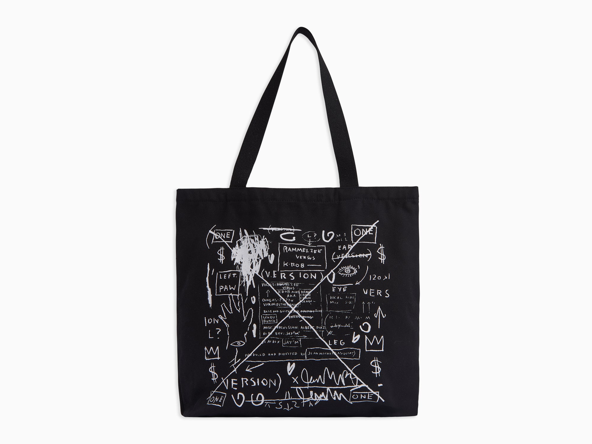 Jean-Michel Basquiat - Beat Bop Canvas Tote Bag