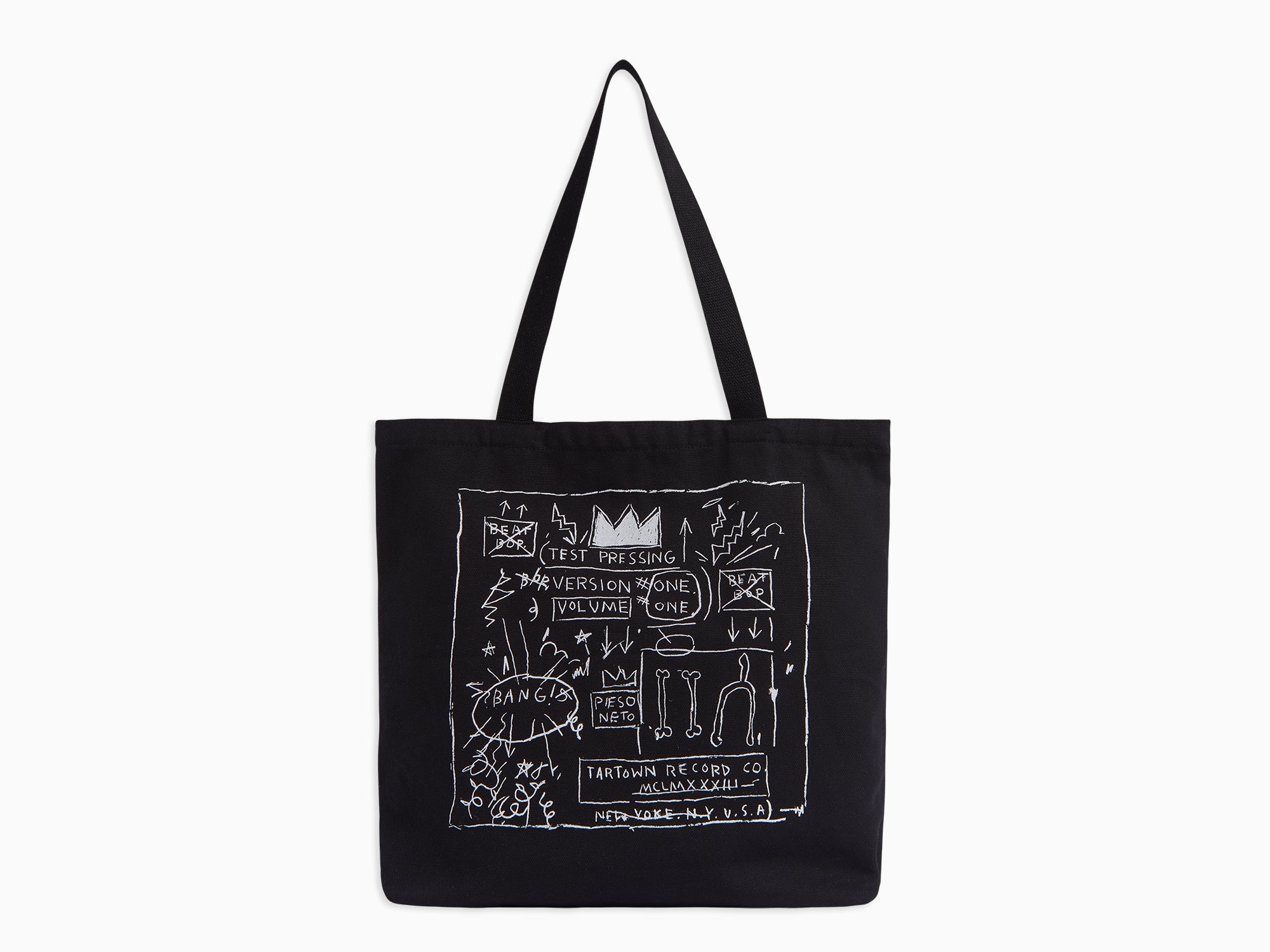 Jean-Michel Basquiat - Beat Bop Canvas Tote Bag