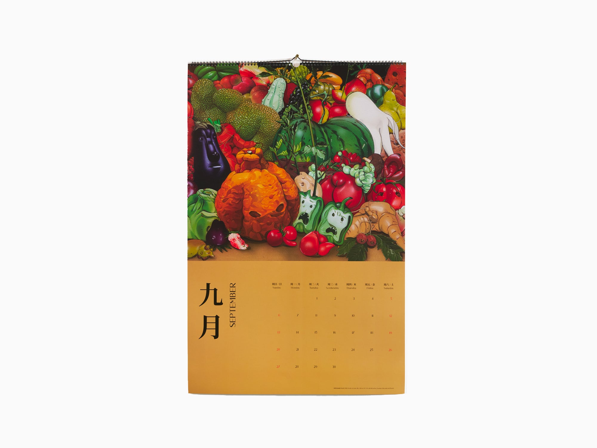 Chen Fei - Wall Calendar 2026