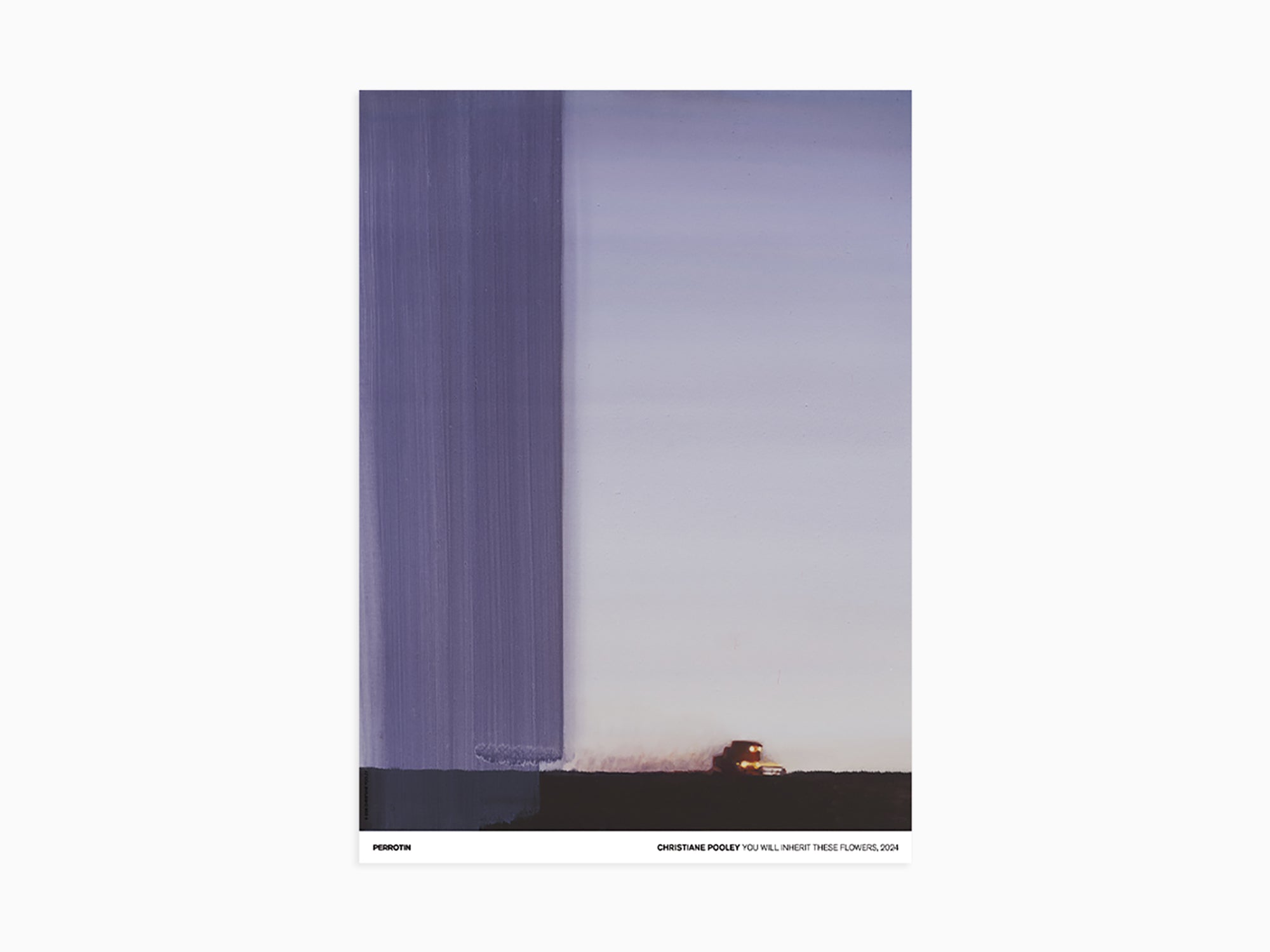 Christiane Pooley - You Will Inherit These Flowers, 2024 (signed poster)