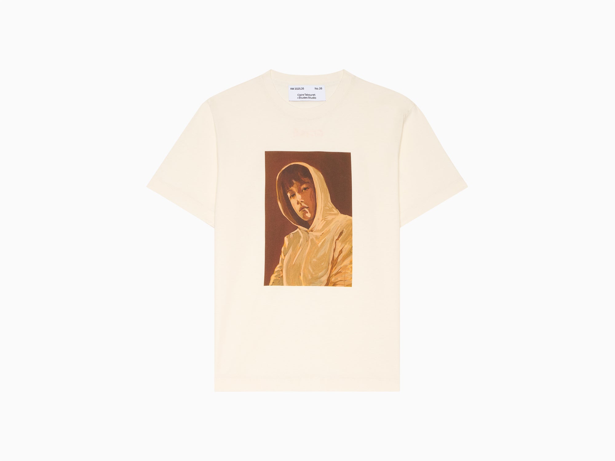 Claire Tabouret x Études Studio - "Self-Portait in a Hood" T-Shirt