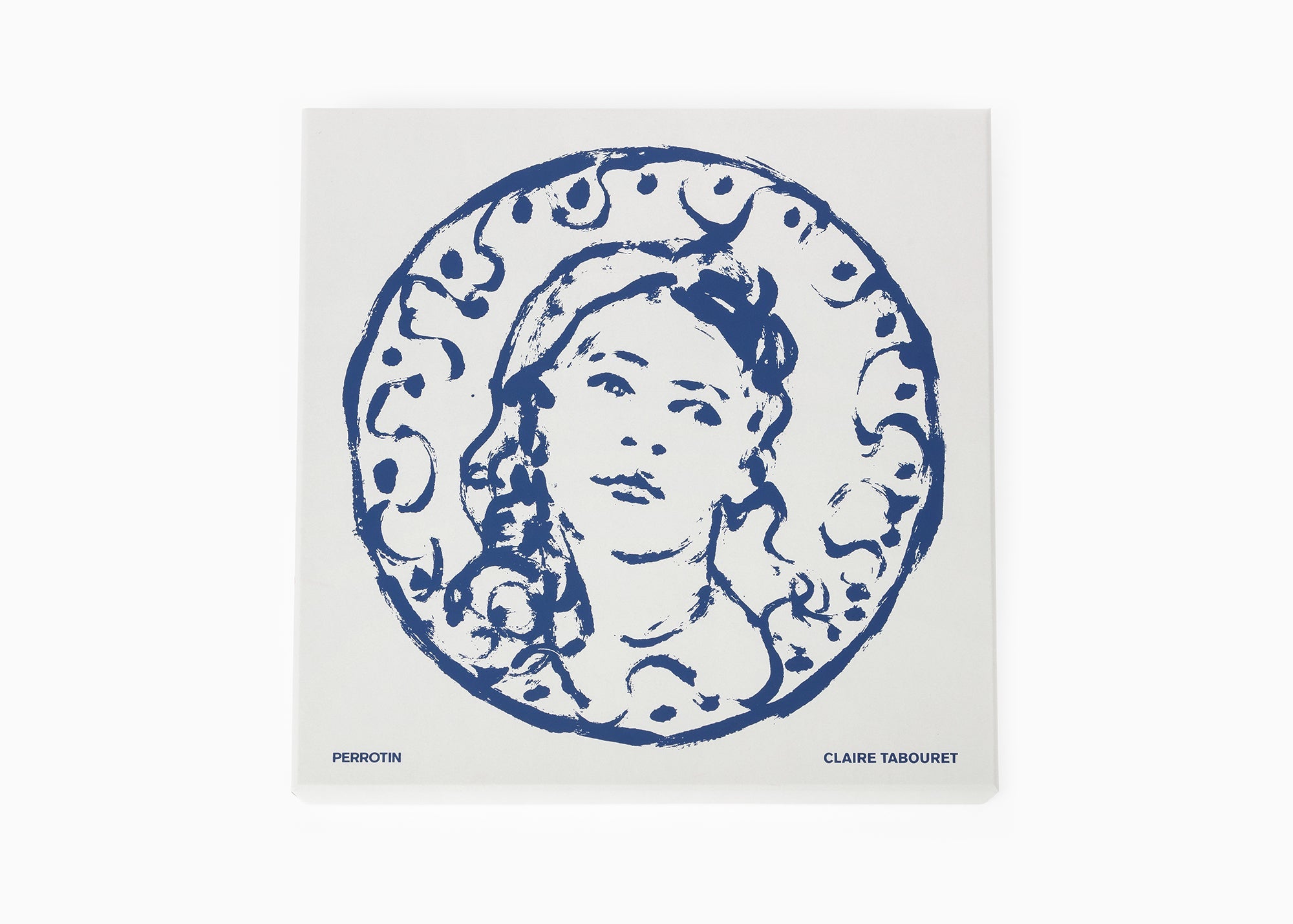 Claire Tabouret - "Portrait with curls" Decorative Plate