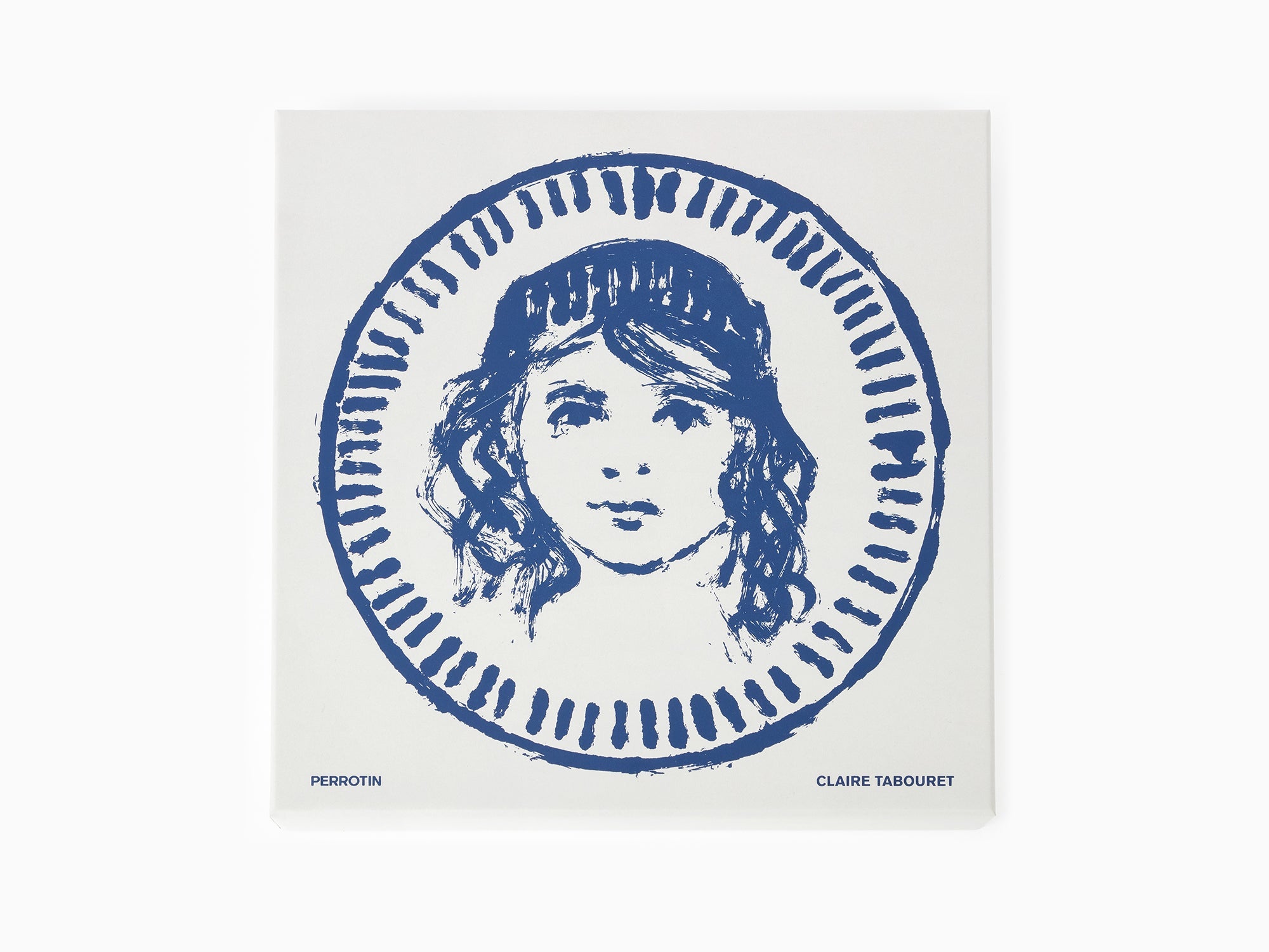 Claire Tabouret - "Portrait with stripes" Decorative Plate