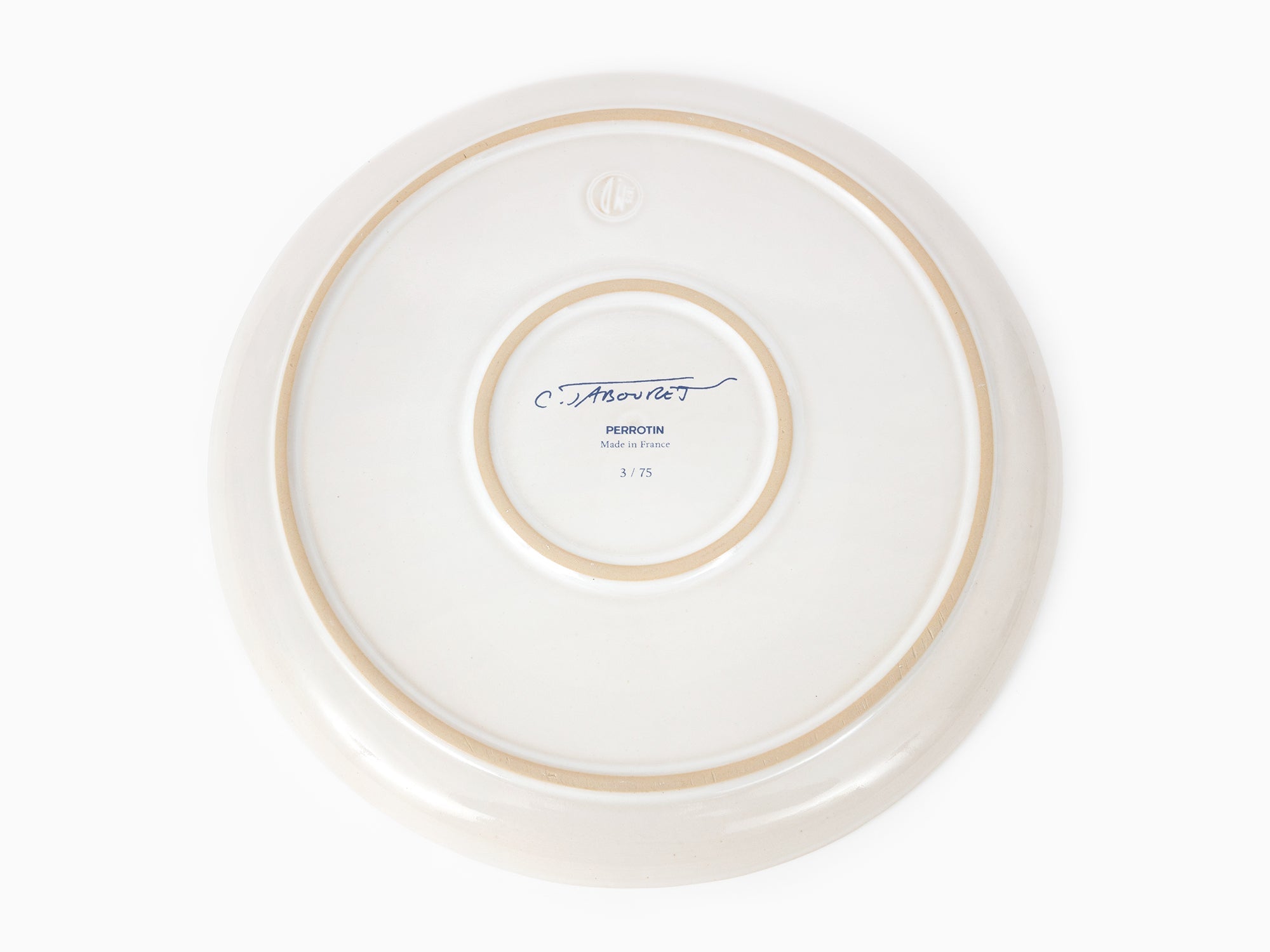 Claire Tabouret - "Portrait with stripes" Decorative Plate