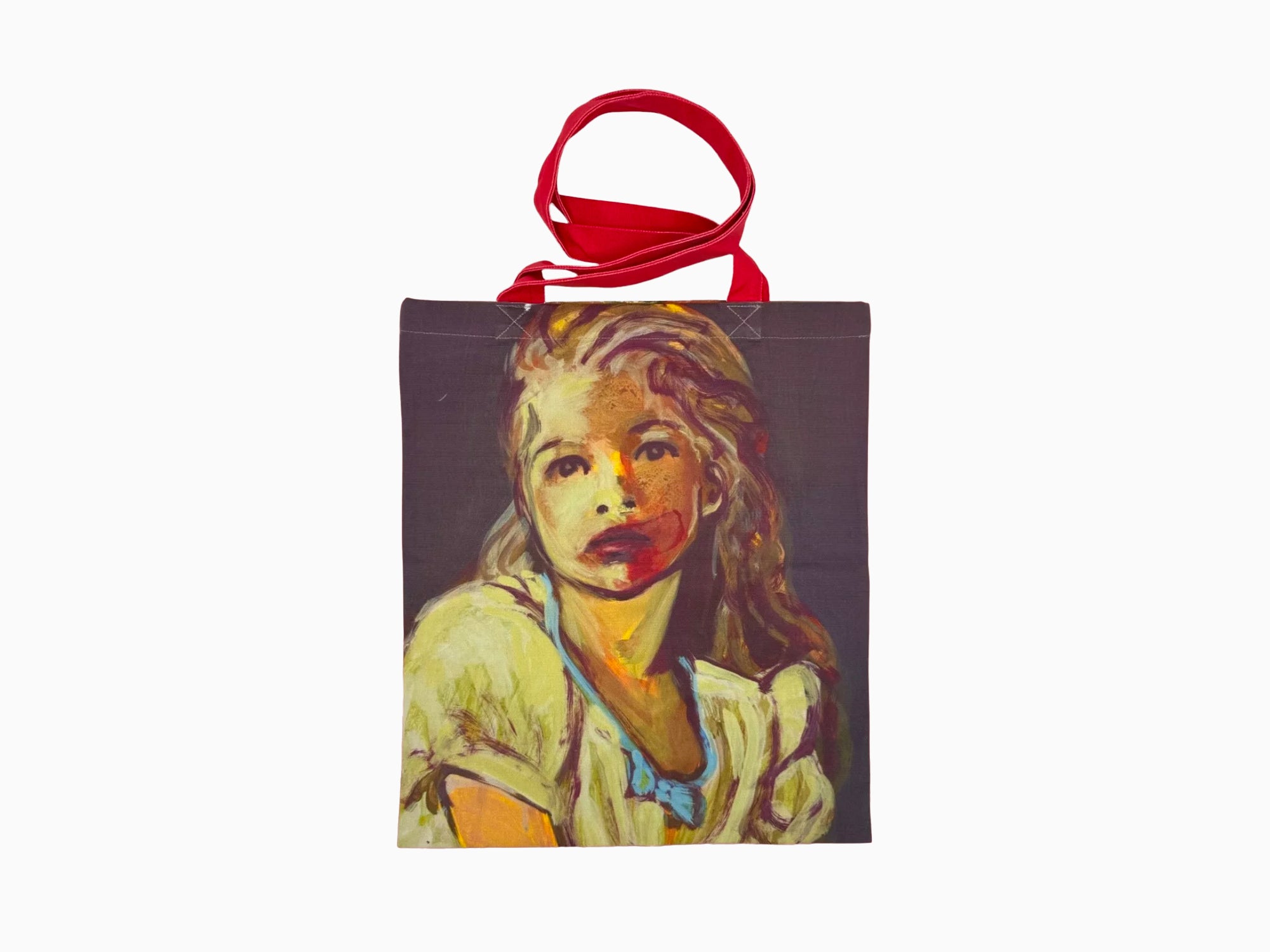 Claire Tabouret Sac fourre-tout « Autoportrait en vampire »
