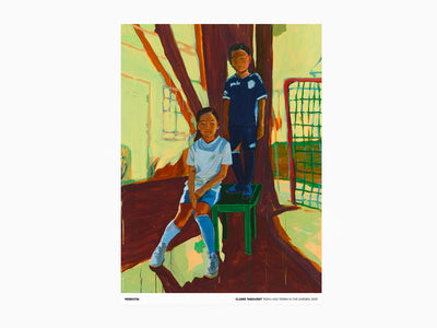 Claire Tabouret - Tegyu & Terrin in the garden, 2020 (standard poster)