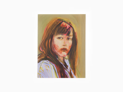 Claire Tabouret Carnet « Autoportrait en vampire »