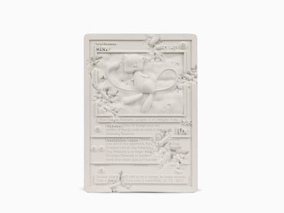 Daniel Arsham - White Crystalized Mew Card