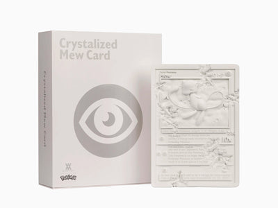 Daniel Arsham - White Crystalized Mew Card