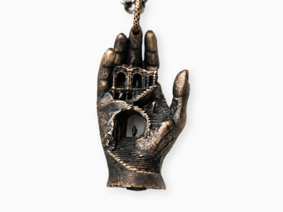 Daniel Arsham - Hand Labyrinth Pendant Necklace