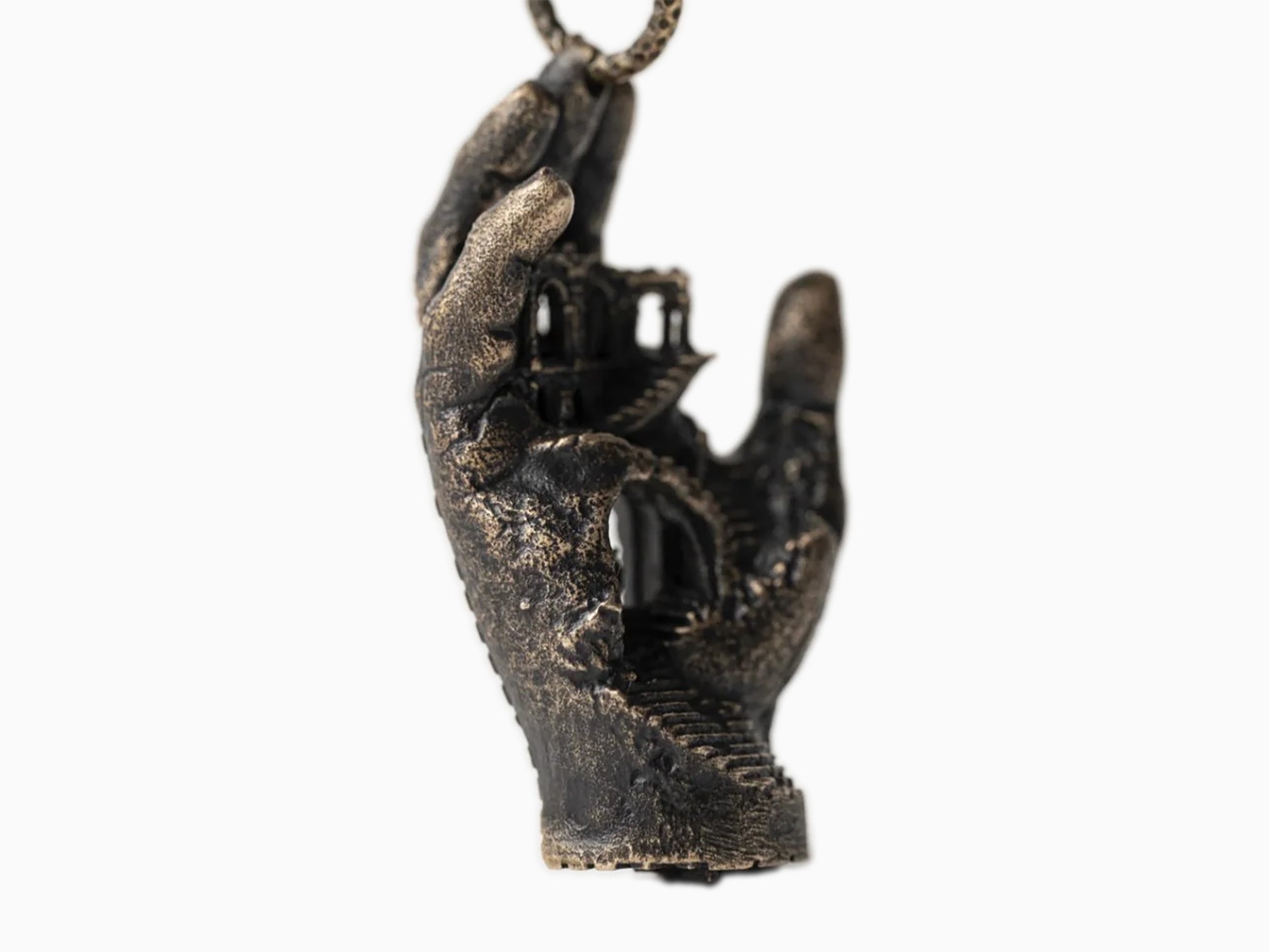 Daniel Arsham - Hand Labyrinth Pendant Necklace