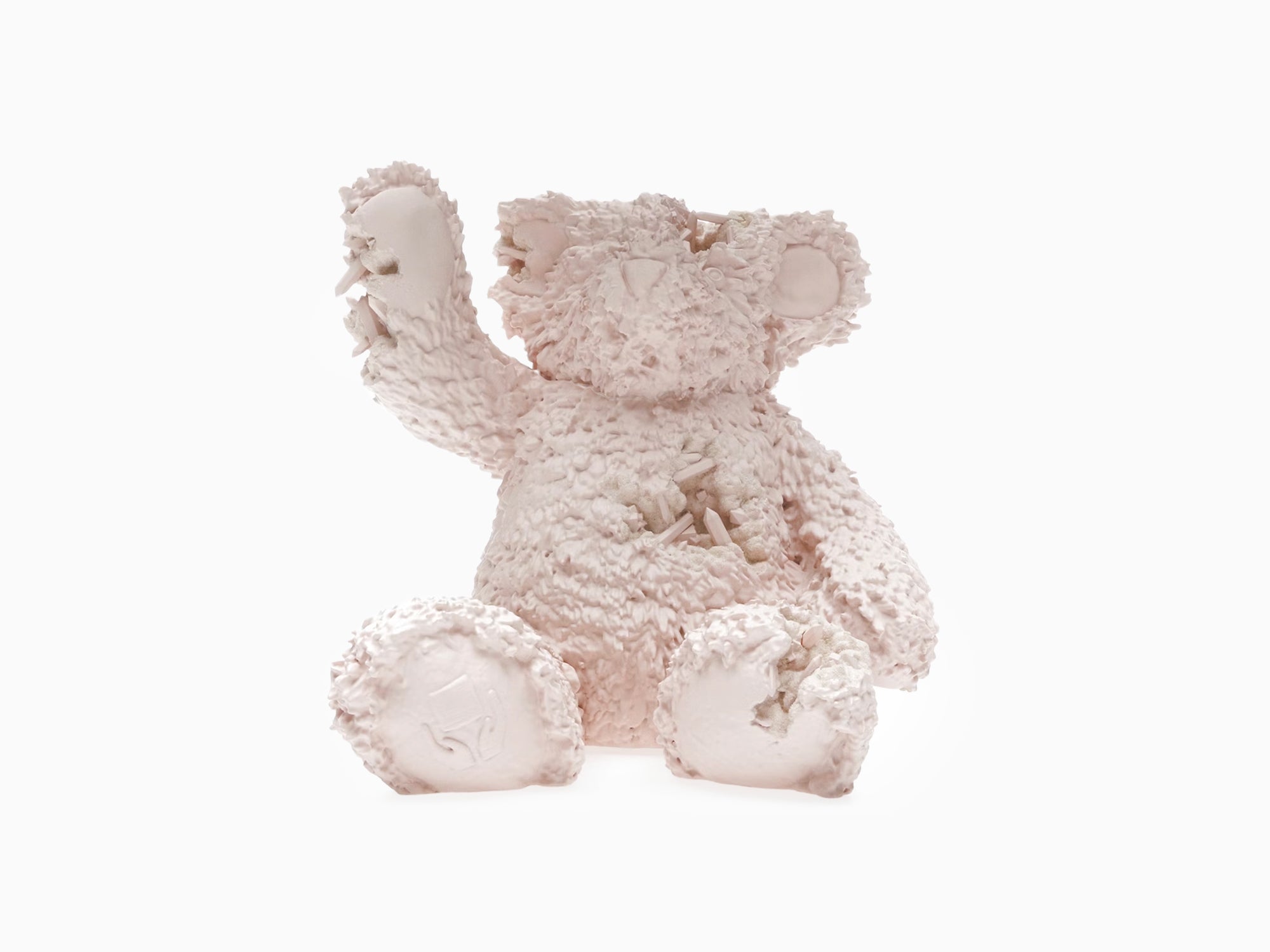 Daniel Arsham - Modern Artifact 002 - Ours en peluche érodé