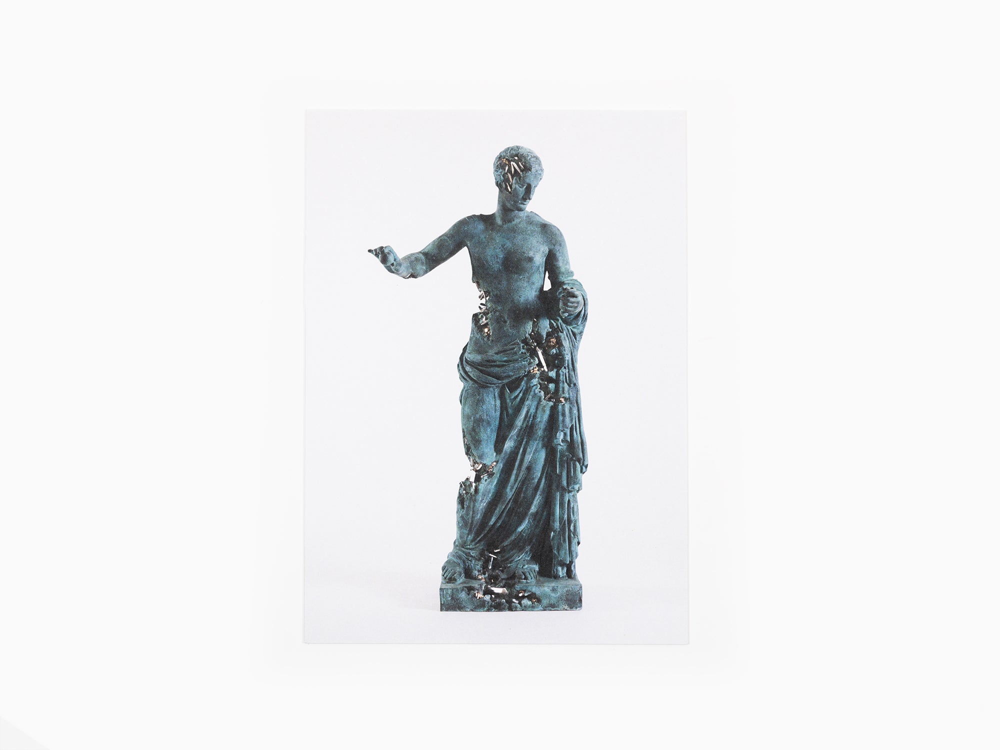 Daniel Arsham - Postcard "Bronze Eroded Venus of Arles, 2020"