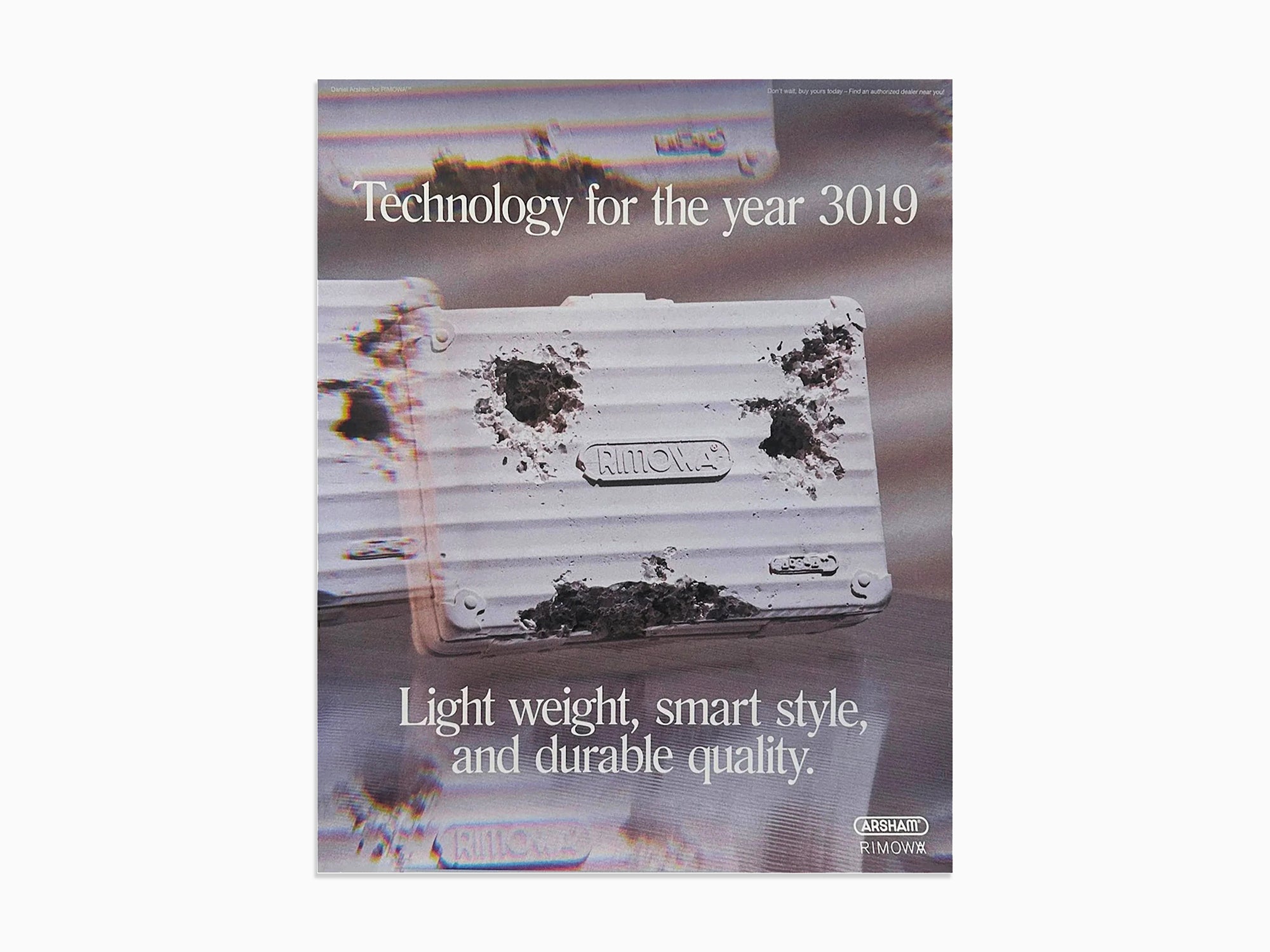 Daniel Arsham - Technology for the Year 3019 Poster