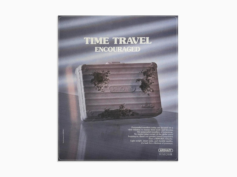 Daniel Arsham - Time Travel Encouraged Poster