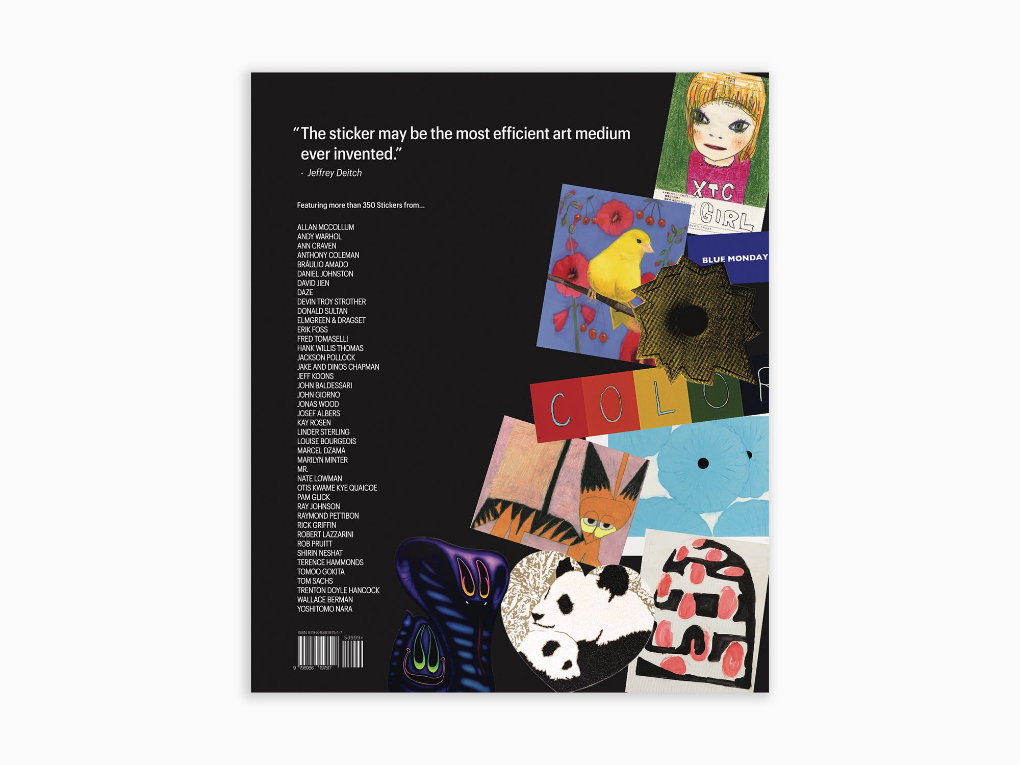 DB Burkeman - The Unbelievably Fantastic Artists' Sticker Book