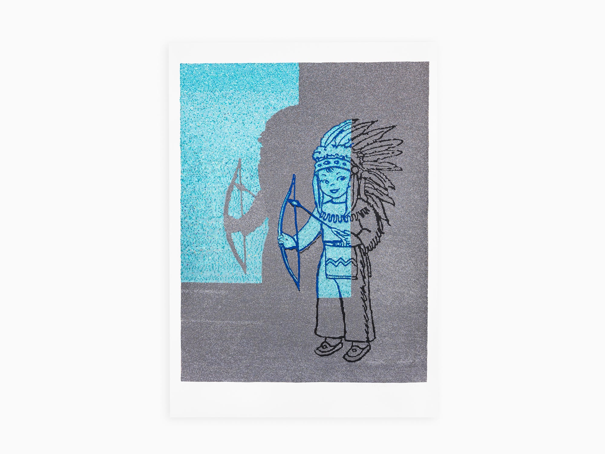 Farhad Moshiri - Indian Boy in the Spot Light