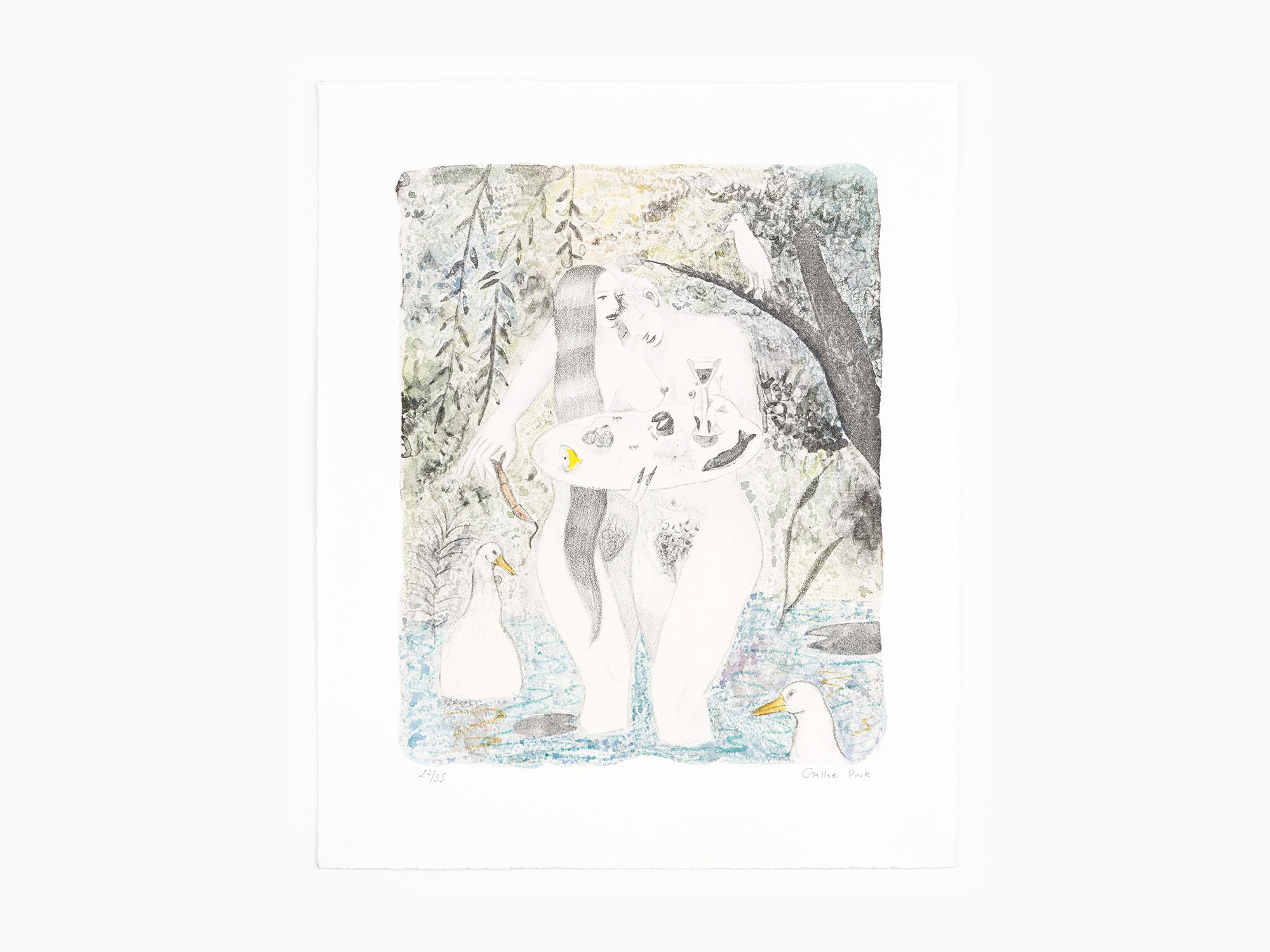 GaHee Park - Lovers in the Lake, 2025