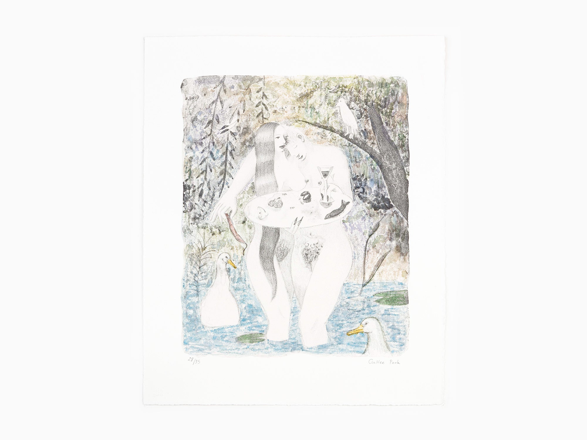 GaHee Park - Lovers in the Lake, 2025