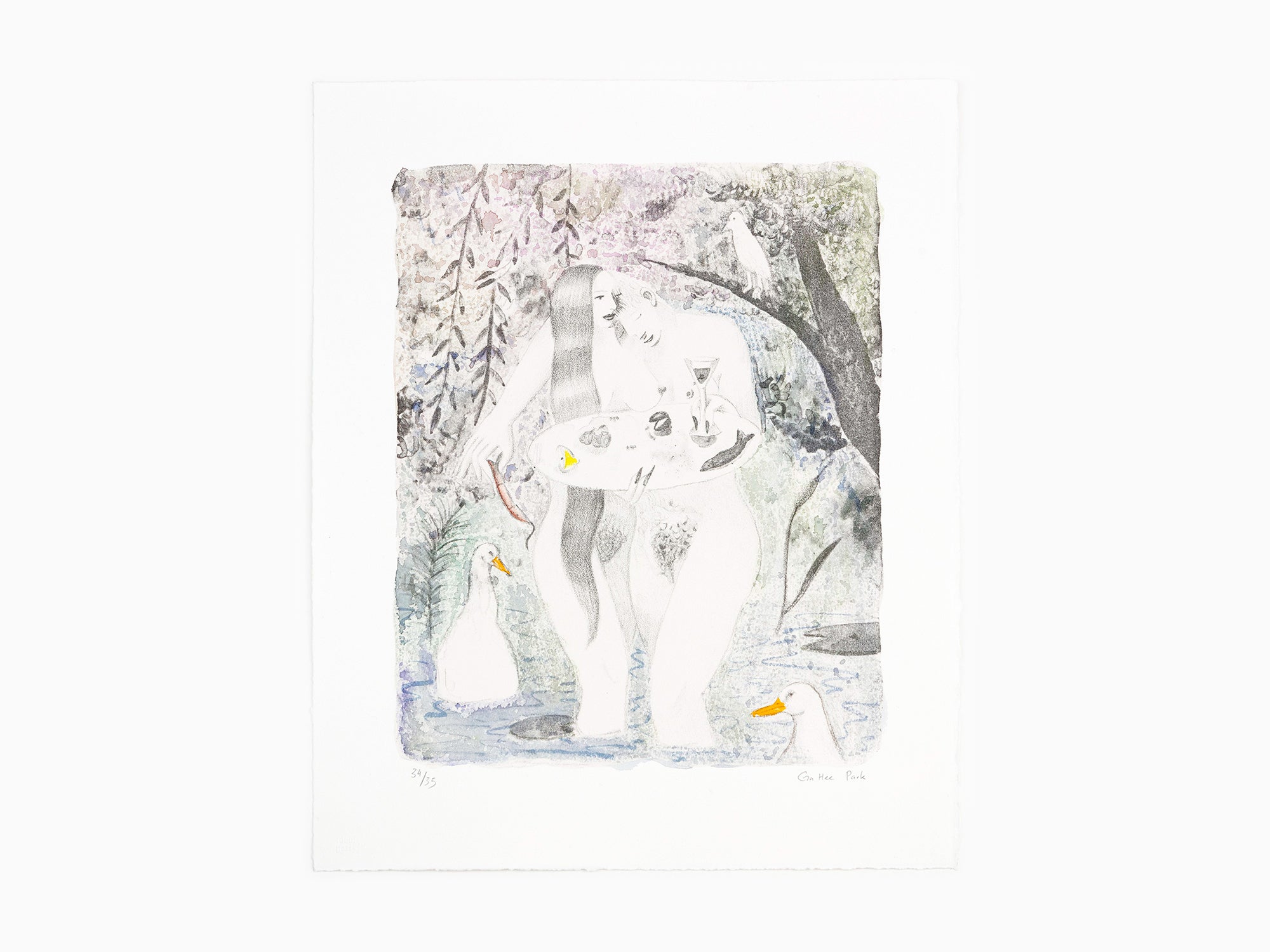 GaHee Park - Lovers in the Lake, 2025