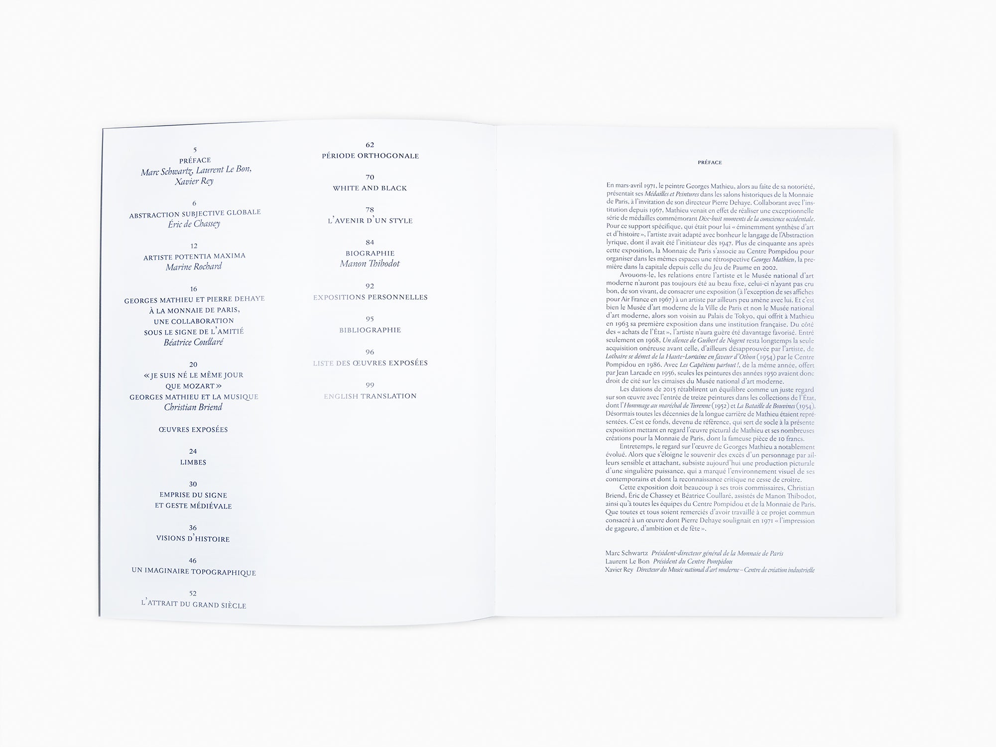 Georges Mathieu - Geste, vitesse, mouvement