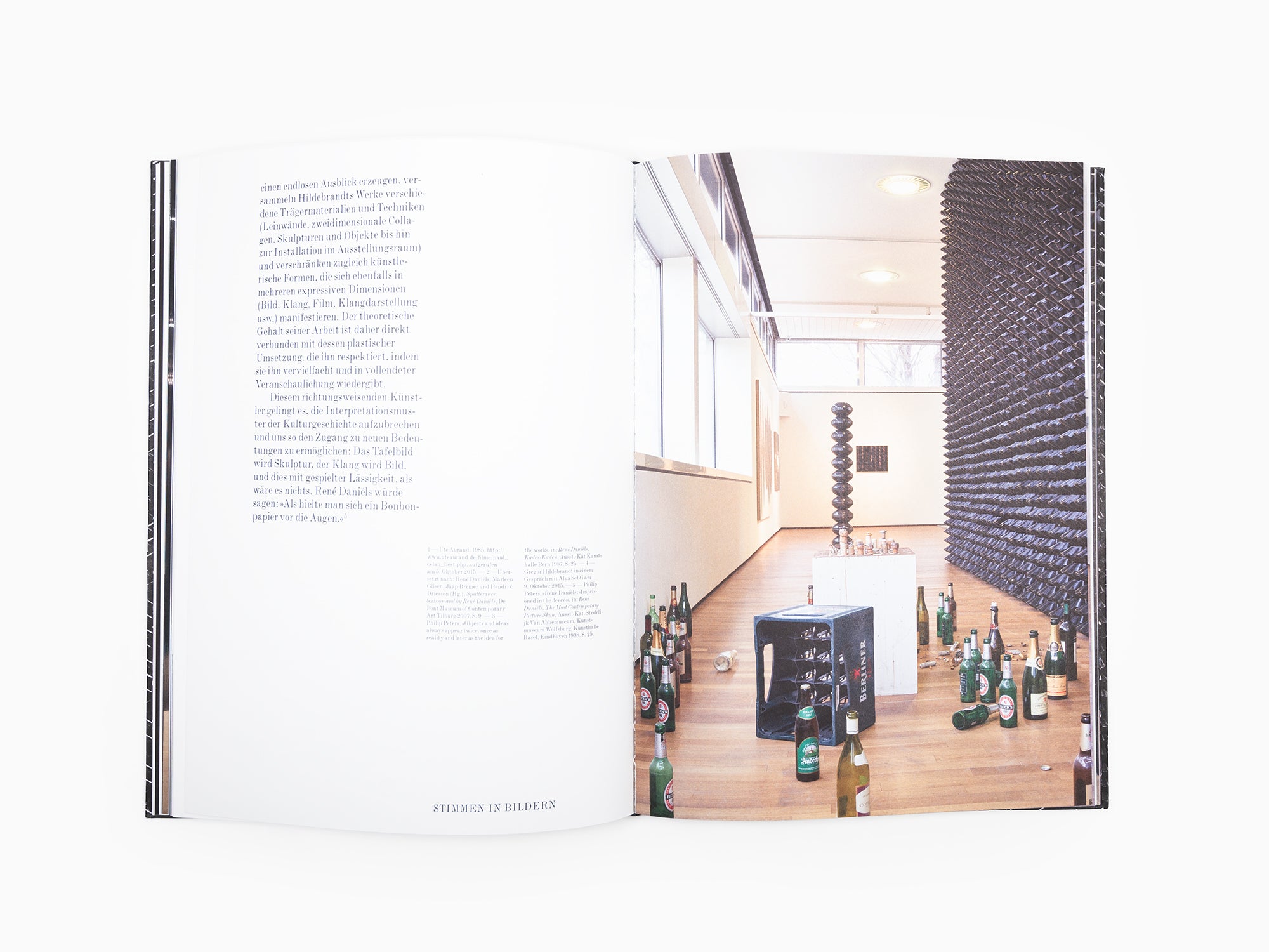 Gregor Hildebrandt - Saarlandmuseum - Sterne Streifen die Flute