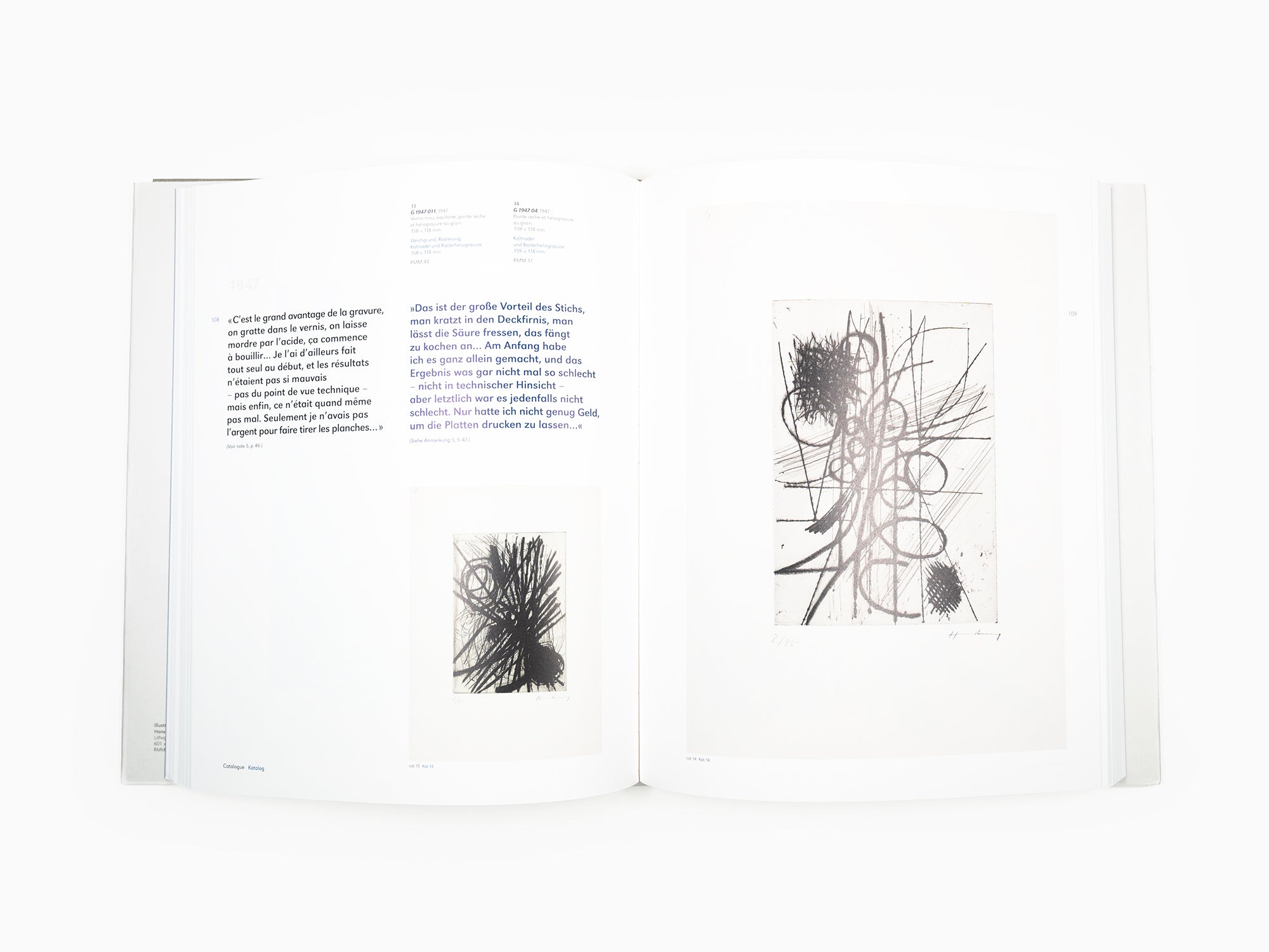 Hans Hartung - Estampes / Druckgraphik