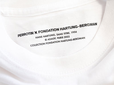 PERROTIN X FONDATION HARTUNG - "Sans titre, 1956" T-shirt