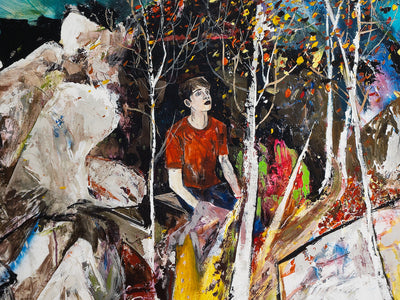Hernan Bas - The Boy Who Fell for the Fall