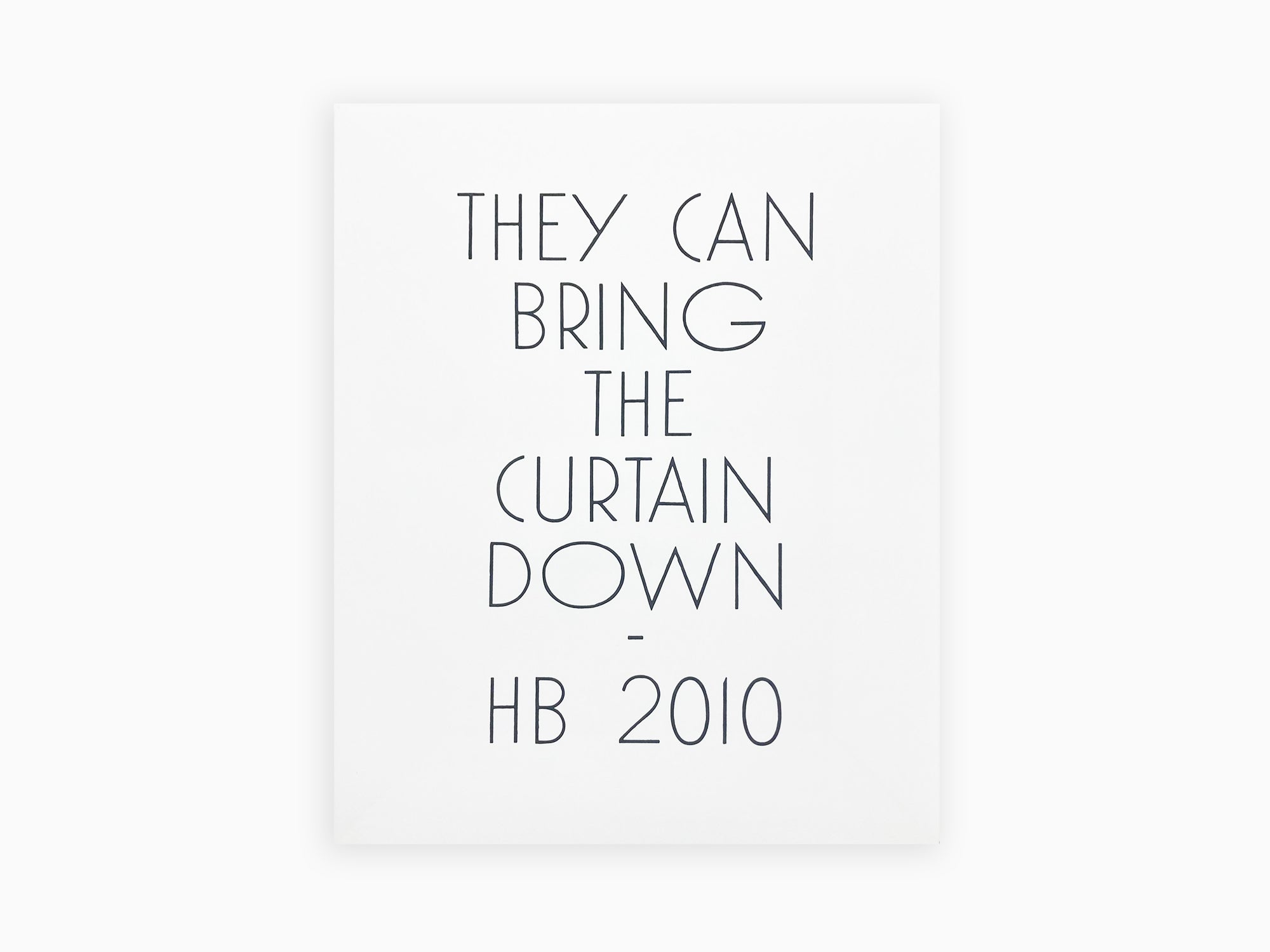 Hernan Bas - "They Can Bring the Curtain Down" Prints Portfolio