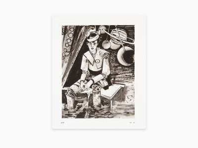 Hernan Bas - "They Can Bring the Curtain Down" Prints Portfolio