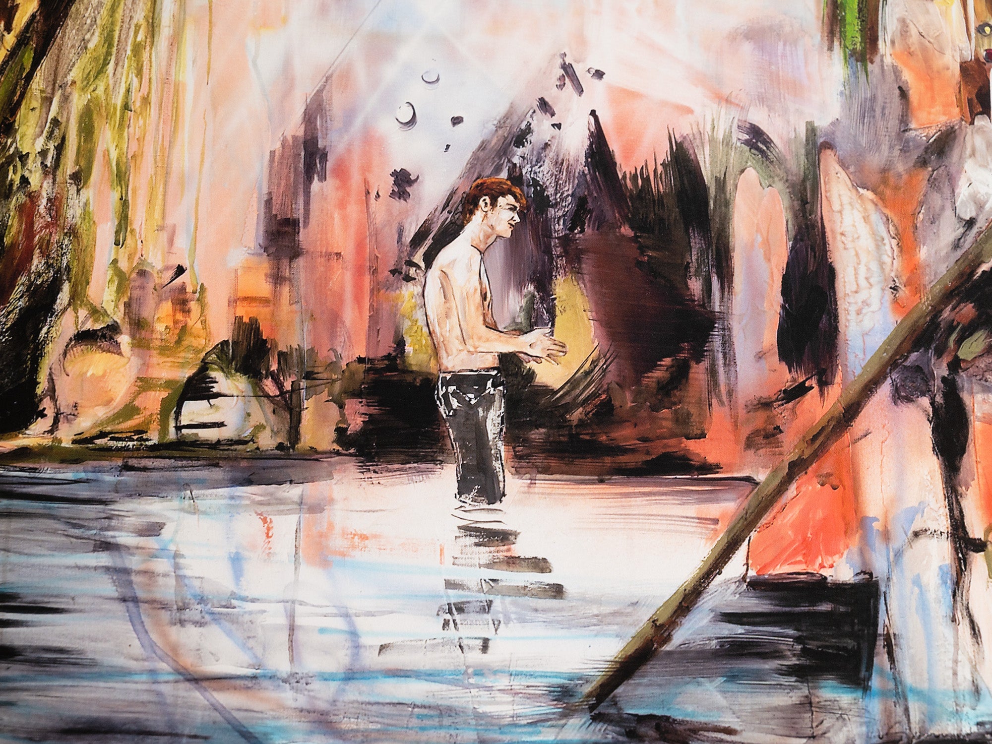 Hernan Bas - Wash up (cave of enlightenment)