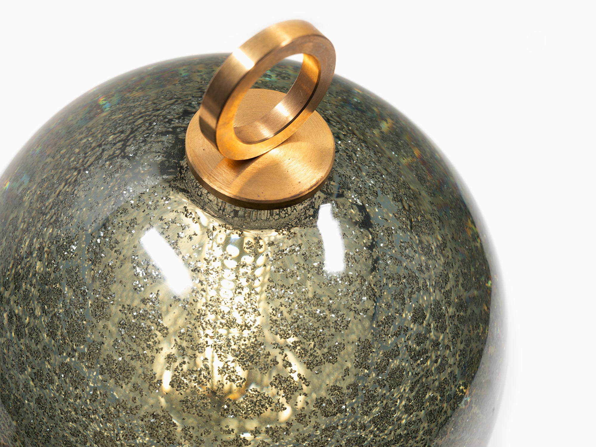 Jean-Michel Othoniel - Lampe perle Gris Mica 18cm (23EN055)