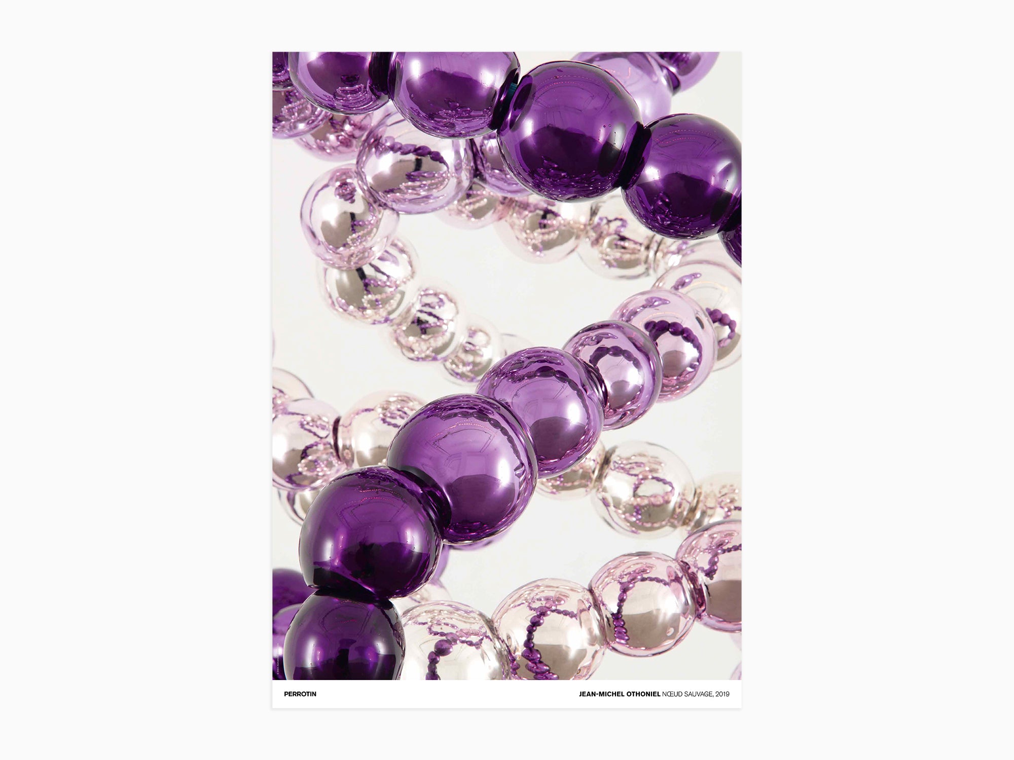 Jean-Michel Othoniel - Noeud Sauvage (signed poster)