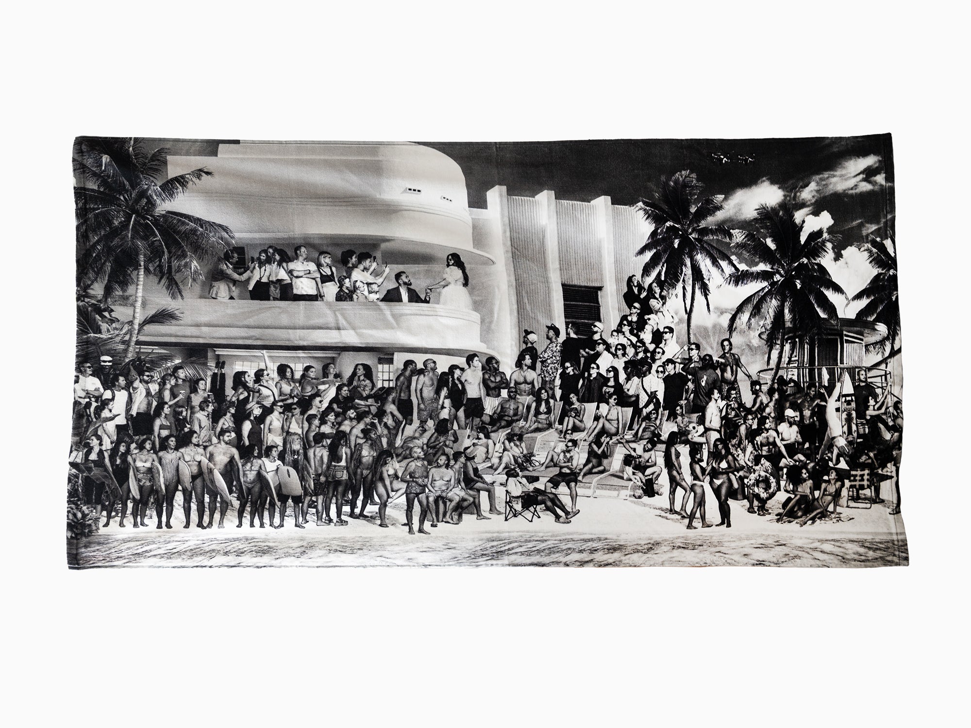 JR - The Chronicles of Miami, USA, 2022 - Beach Towel