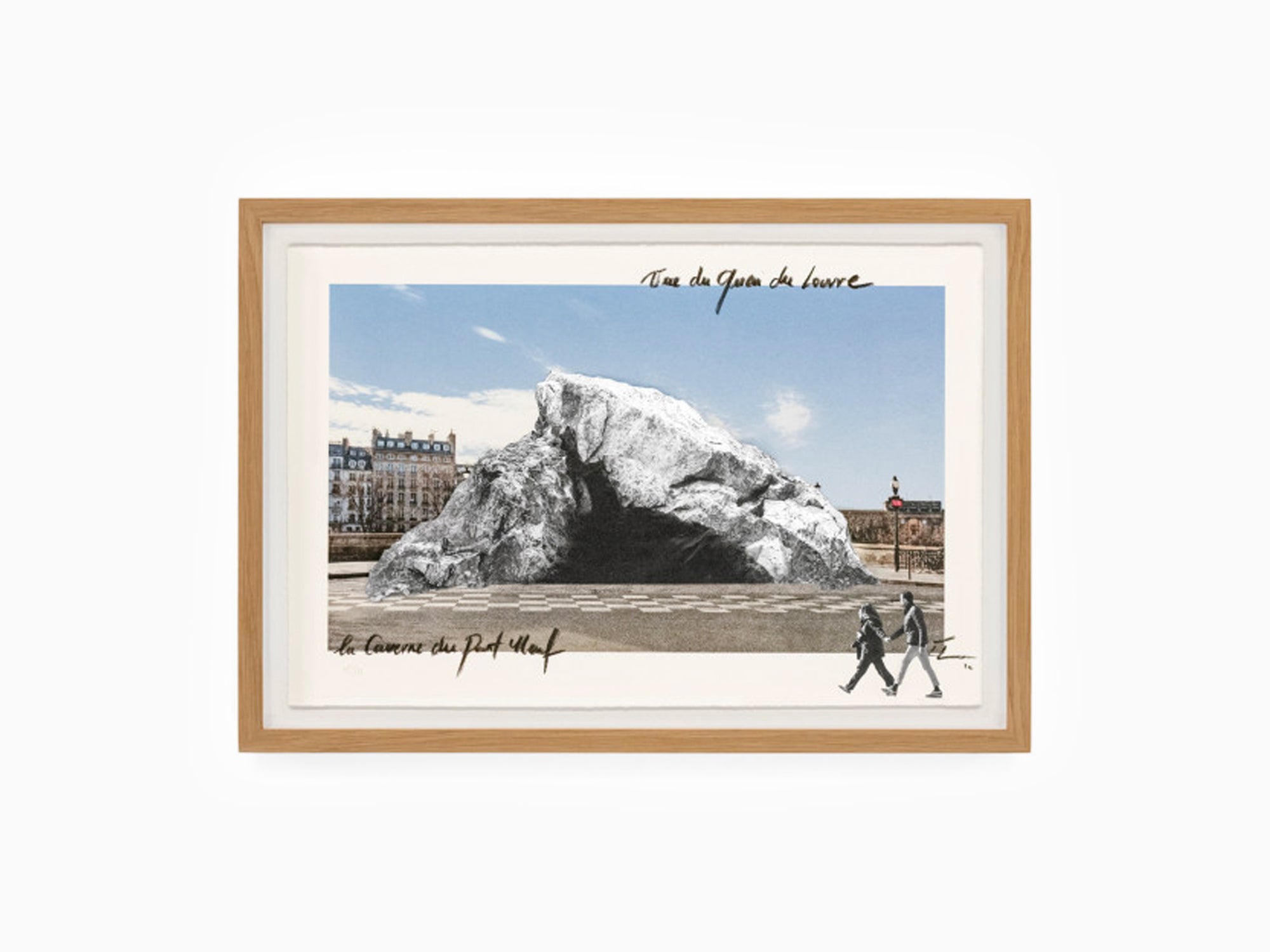 JR - La Caverne du Pont-Neuf, vue depuis le quai du Louvre, Paris, France, 2026