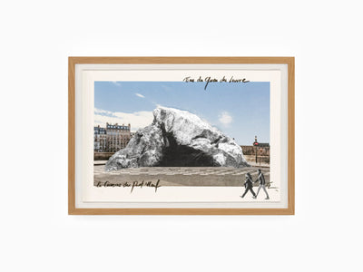 JR - La Caverne du Pont-Neuf, vue depuis le quai du Louvre, Paris, France, 2026