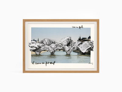 JR - La Caverne du Pont-Neuf, vue en aval, Paris, France, 2026