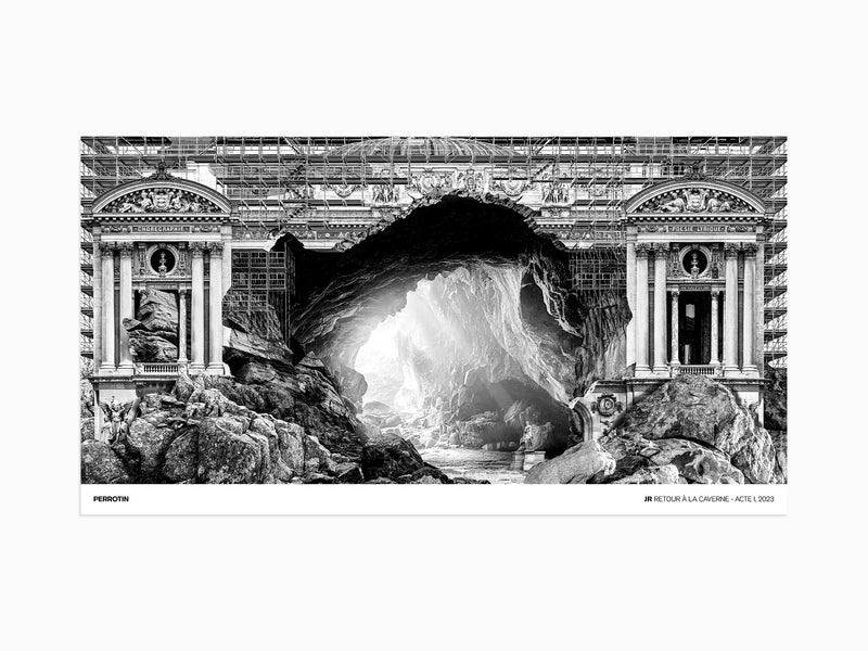 JR - Retour à la Caverne - Acte I, 2023 (standard poster)