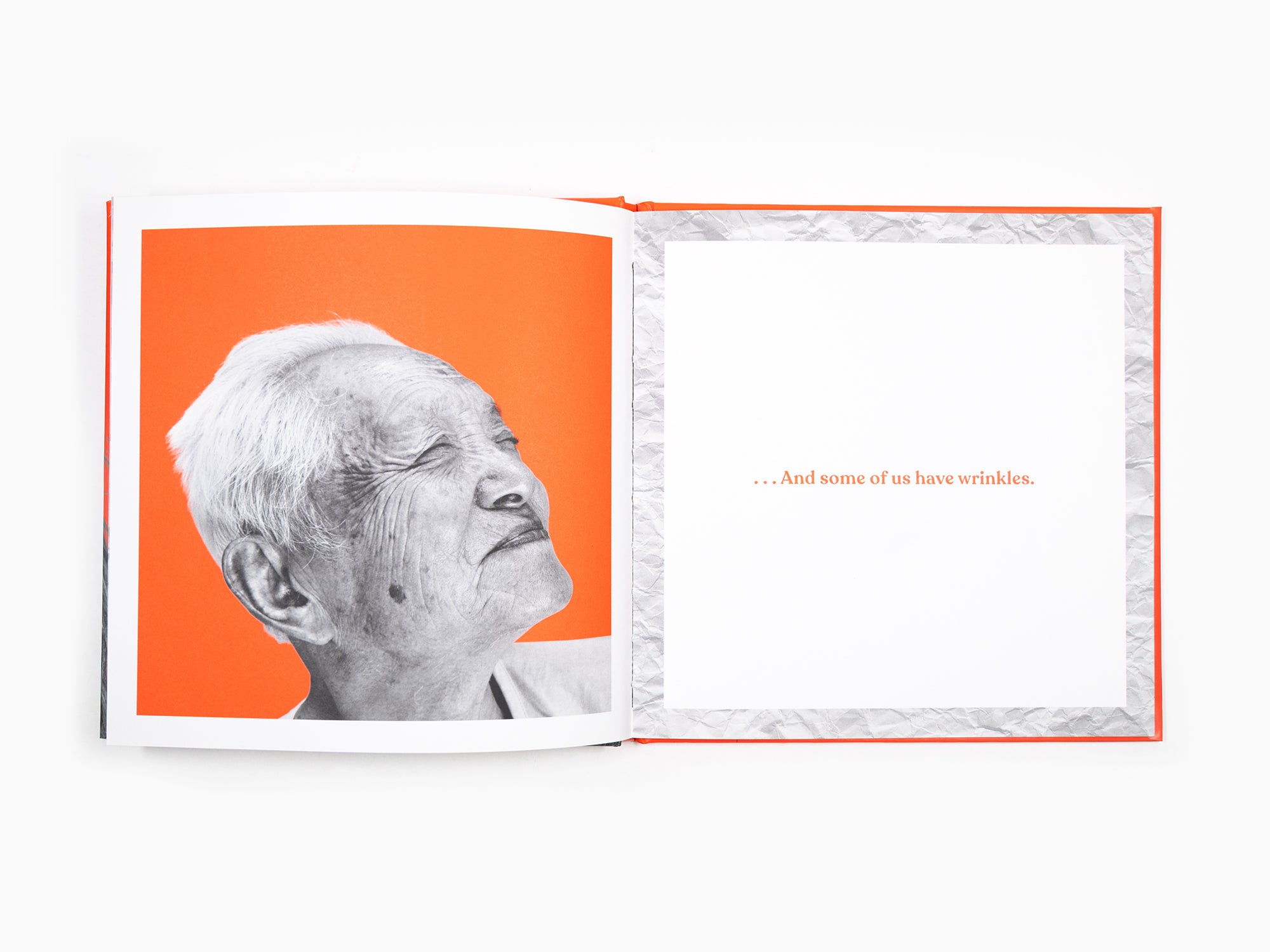 JR - Wrinkles tell the story of someone's life